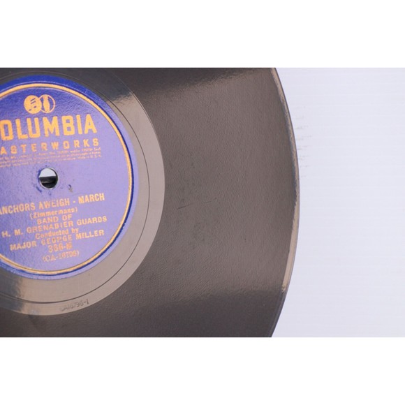 H.M. Grenadier Guards - Anchors Aweigh/Liberty Bell 1939 10" 78rpm Record 366-M - Picture 8 of 16